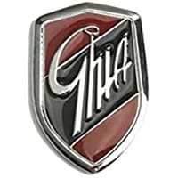 XCBW Logotipo de emblemas Laterales de GHIA de Metal 3D Pegatina para Coche con Escudo Marcado para modificación del…